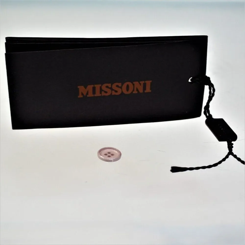 Missoni Replacement Button 4 Hole Gray Plastic Button - Picture 1 of 8